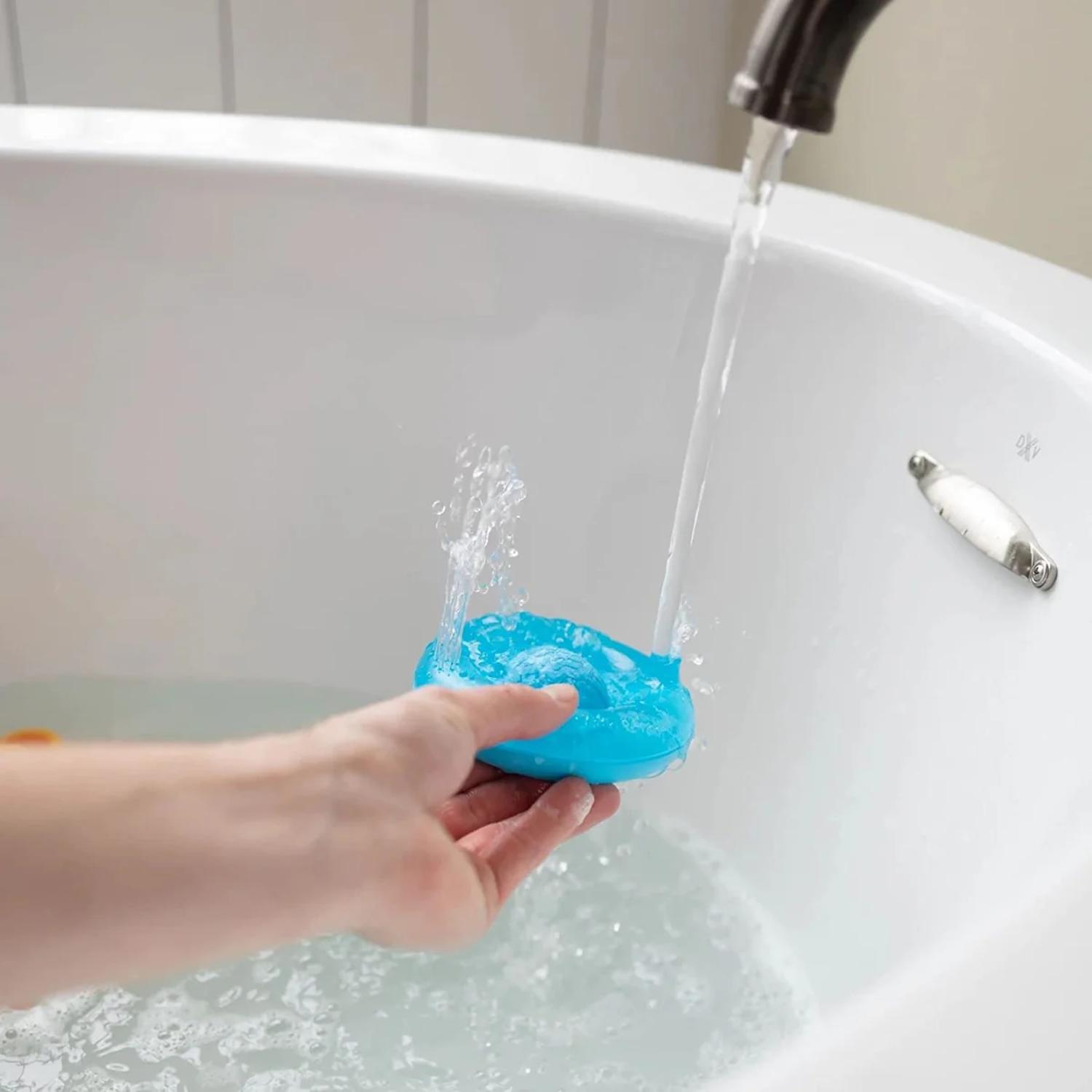 Juguete Sensorial Para El Baño Dimpl Splash Bebé Fat Brain Toys 6m+ — imagen 6