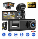 Cámara Dashcam para Automóvil Full HD con Grabación Continua