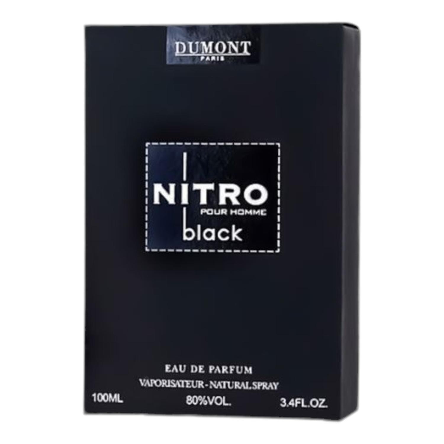 DUMONT PARIS NITRO BLACK POUR HOMME EDP 100 ML — imagen 2