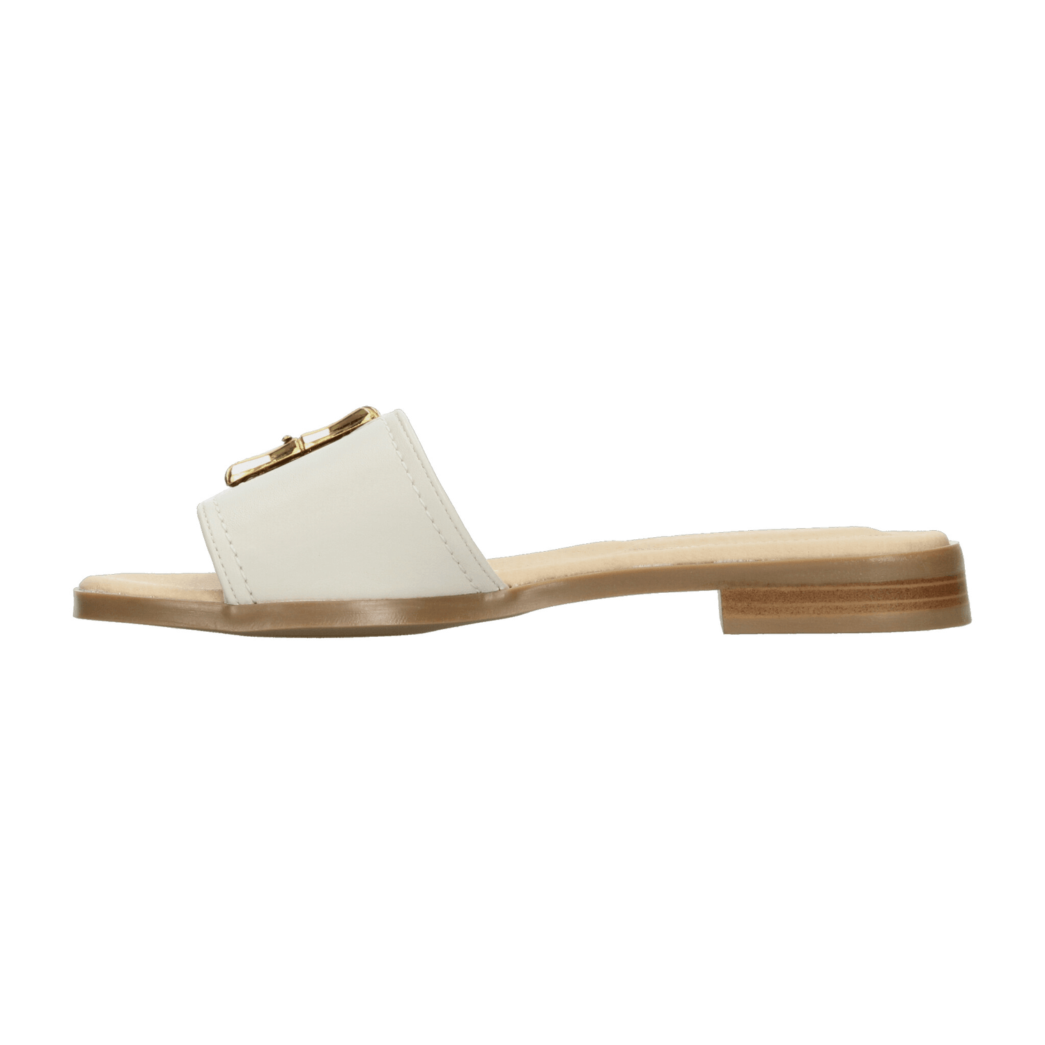 Sandalias Paulina Dama Piso Casual Latte Mujer — imagen 5