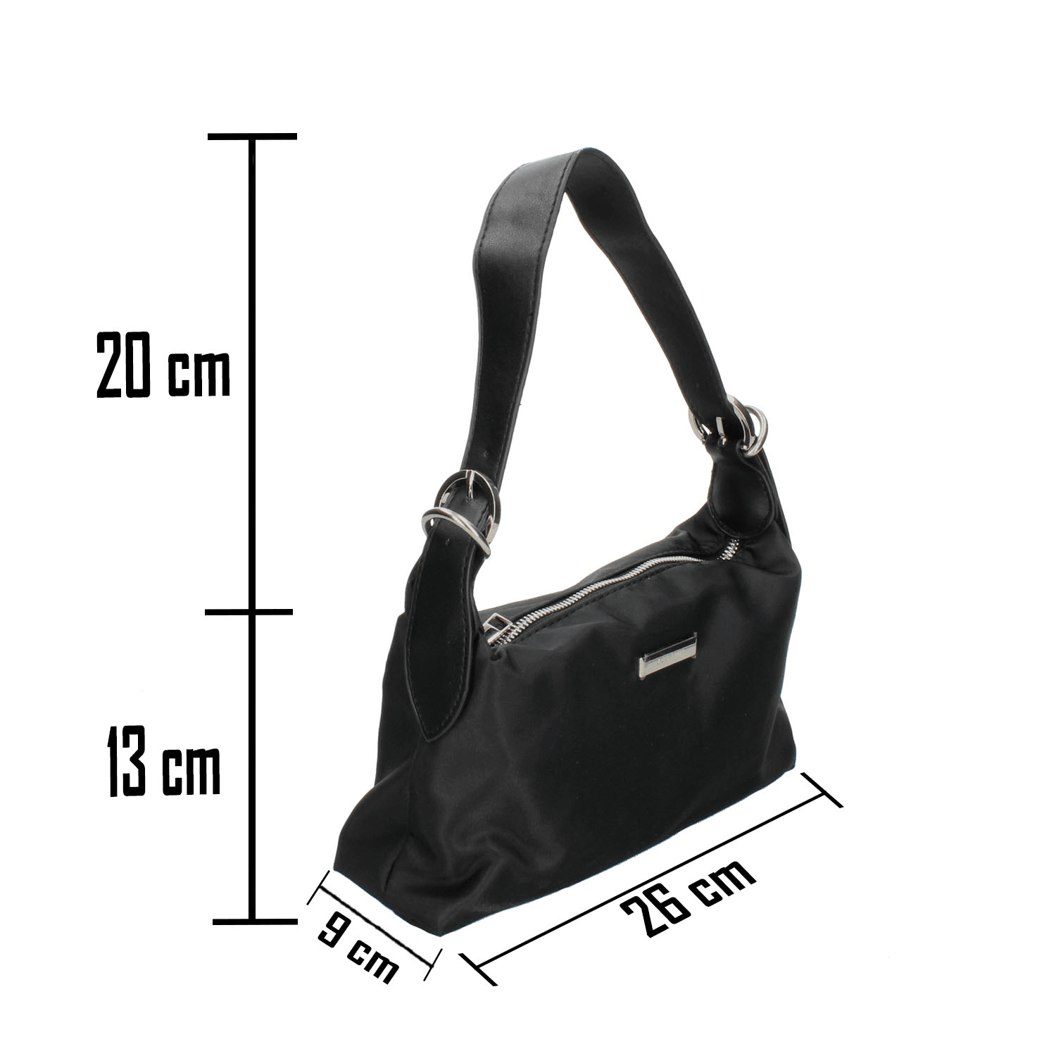 Bolsa Dama Felianna Negro Para Mujer — imagen 4