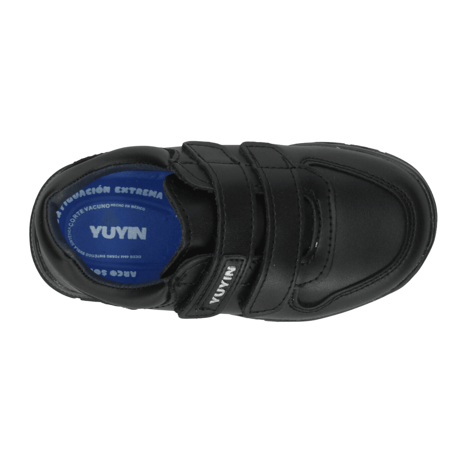 Zapato Yuyin Niño Escolar Negro Infantil T15-18 — imagen 8