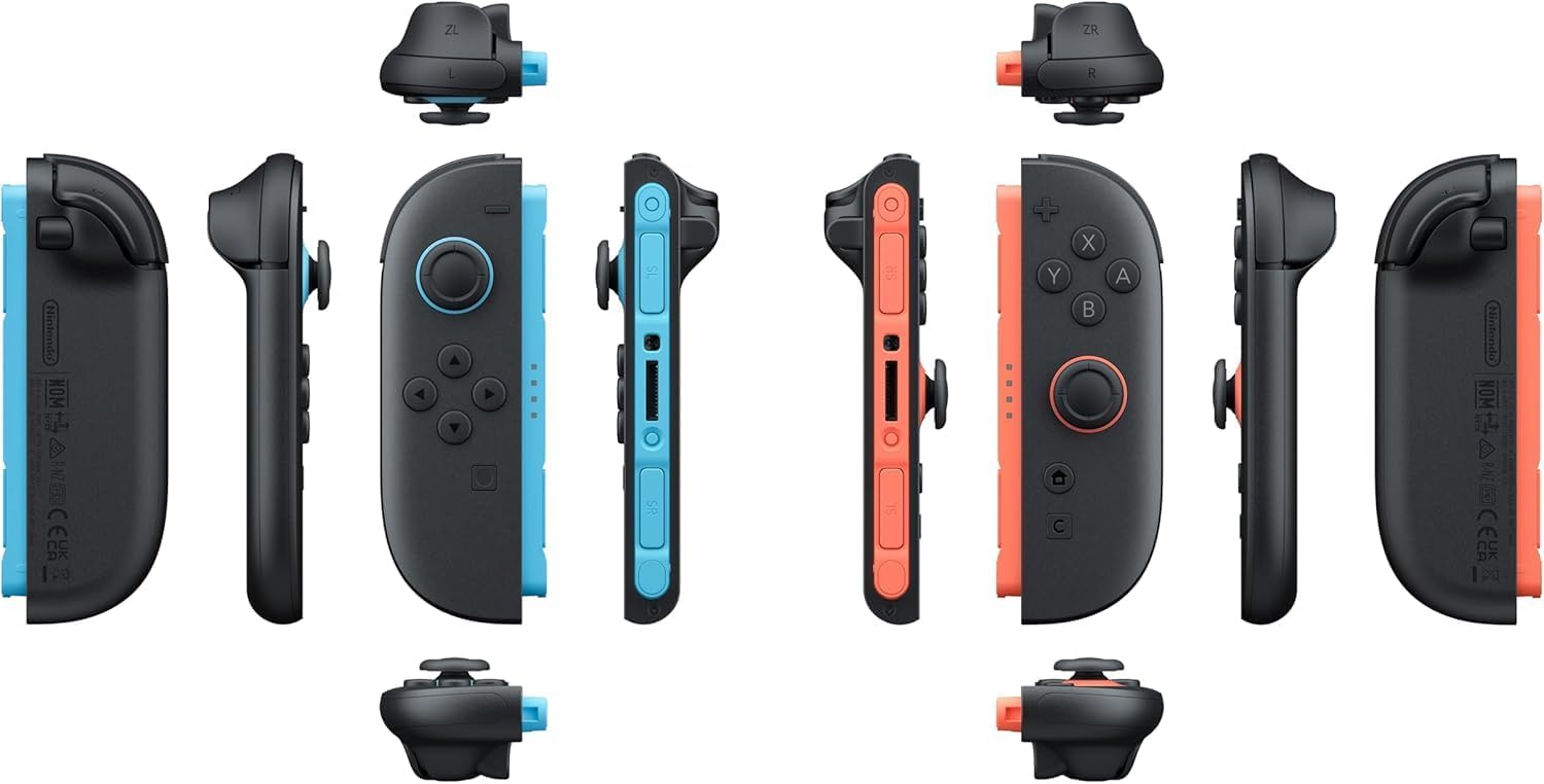 Controles Joy-con 2 Lr Azul Claro/rojo Claro Internacional — imagen 5