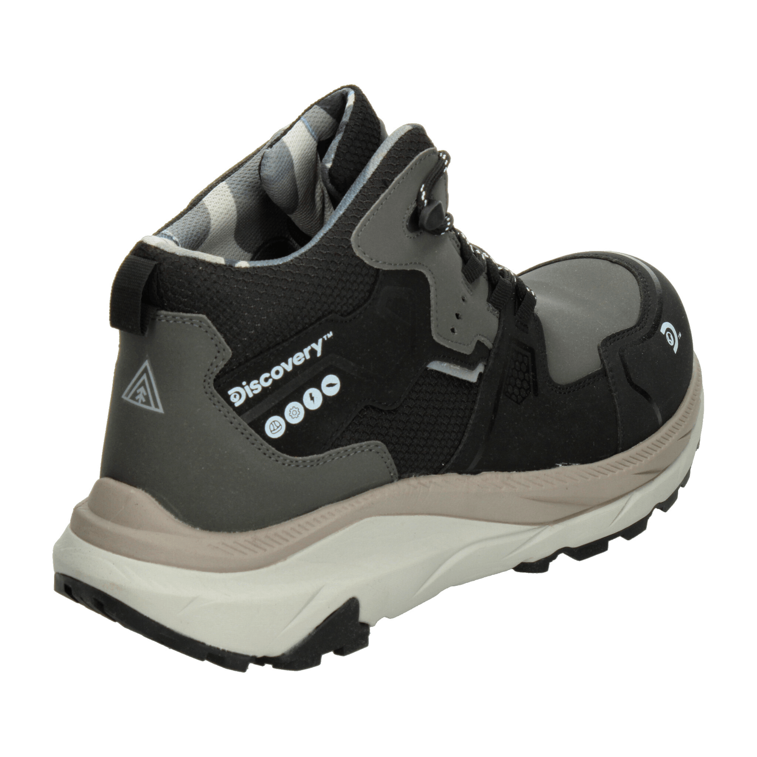 Bota Discovery Hombre Negro Industrial Para Caballero — imagen 4
