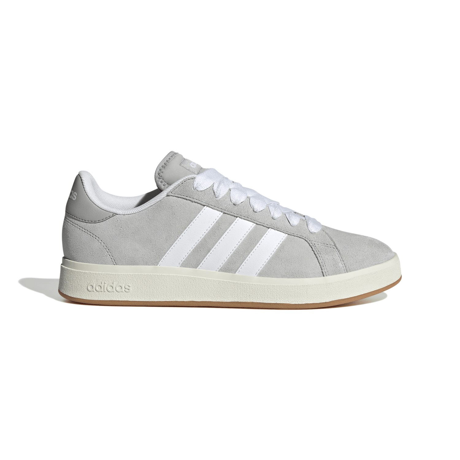 Tenis Adidas Grand Court Hombre Gris Casual Para Caballero — imagen 2