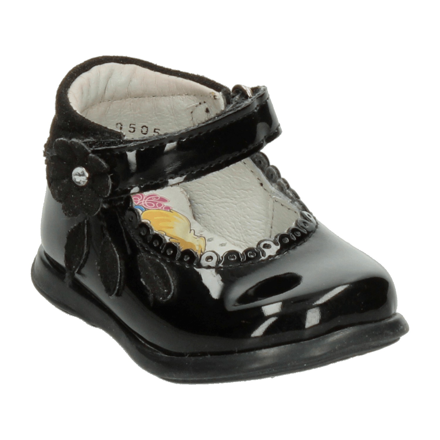 Zapato Niña Coqueta Negro Casual Infantil T10-13 — imagen 5