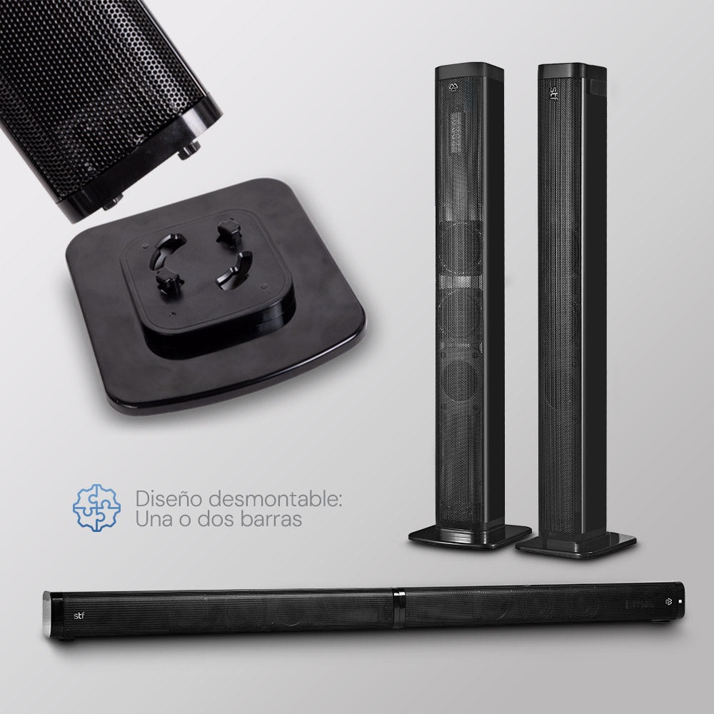 Barra de Sonido Home Audio 2.0 STF 30W HDMI / OPTICO / 3.5mm AUX / USB — imagen 7