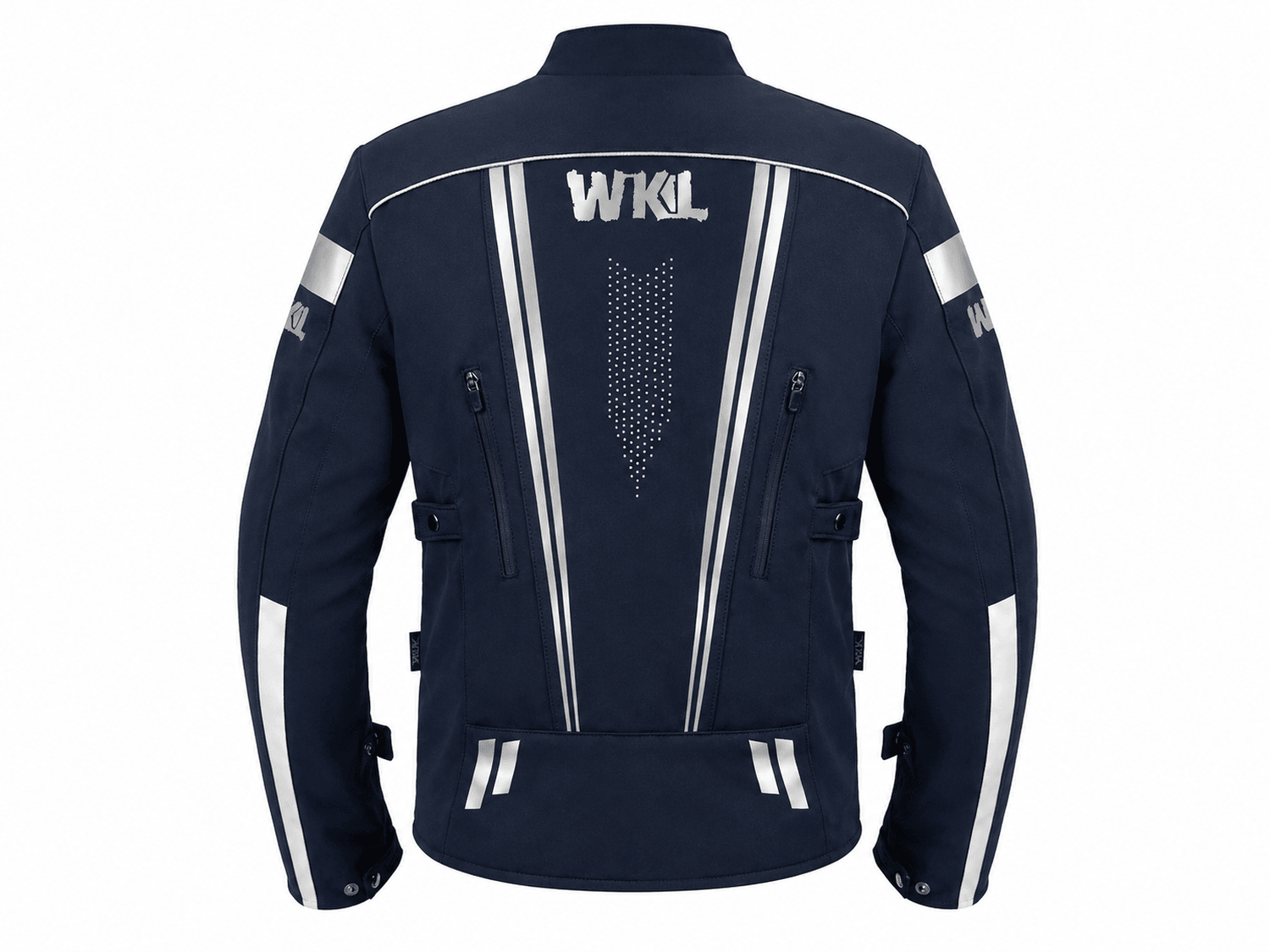 Chamarra motociclista hombre protecciones impermeable WKL Am — imagen 2
