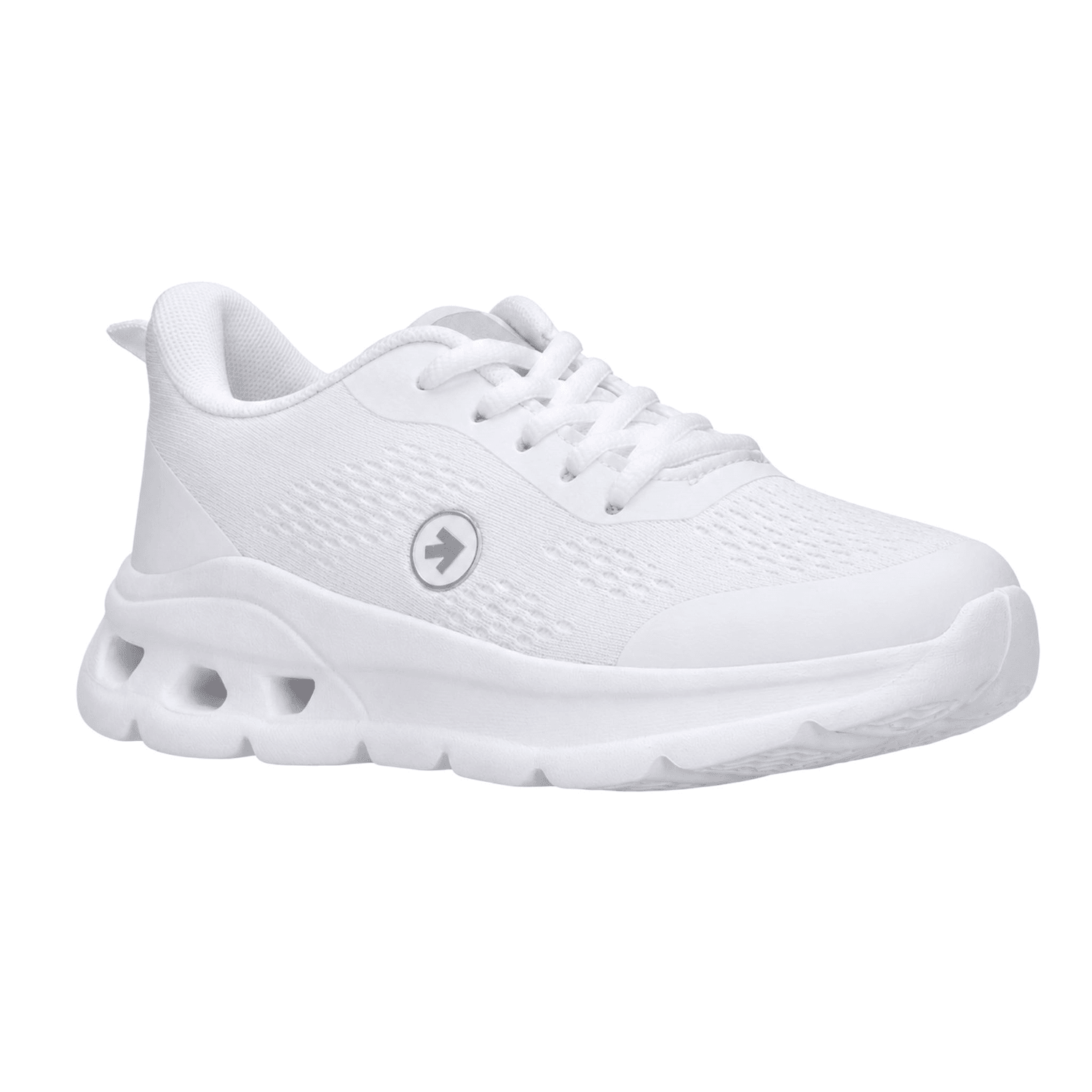 Tenis Berlin Dama Blanco Deportivo Cintas Cómodo Mujer — imagen 3