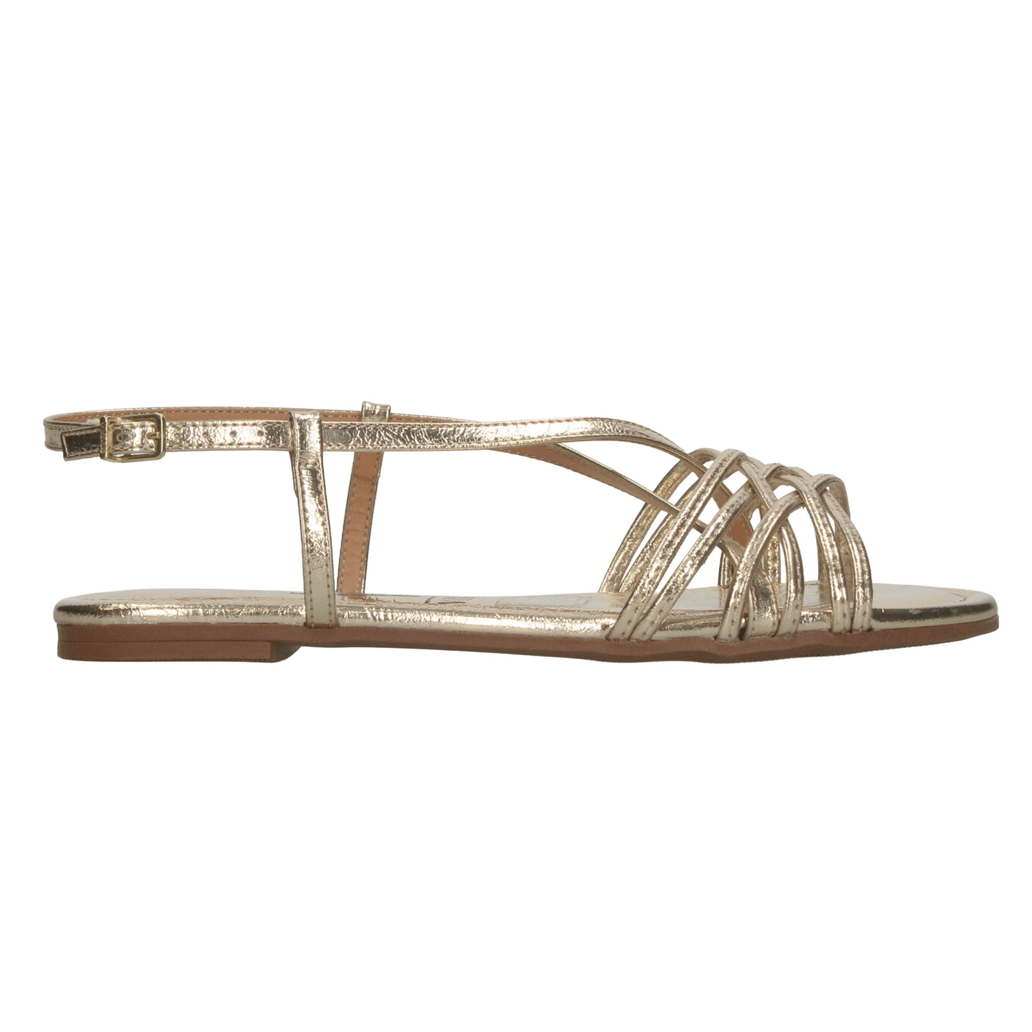 Sandalias Vizzano Dama Casual Dorado Mujer — imagen 1