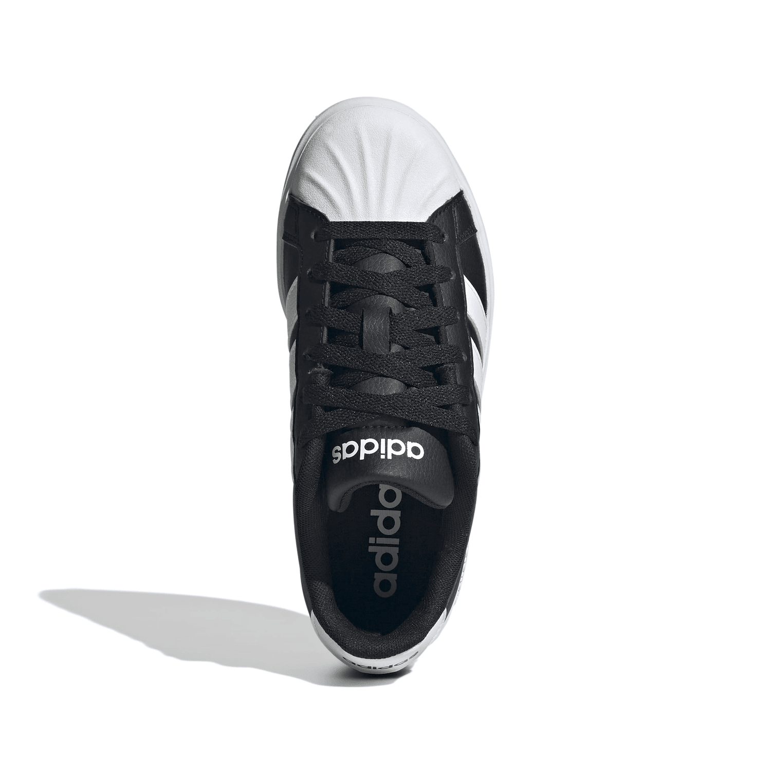 Tenis Adidas Streettalk Niño Casual Negro Infantil T22-27 — imagen 7
