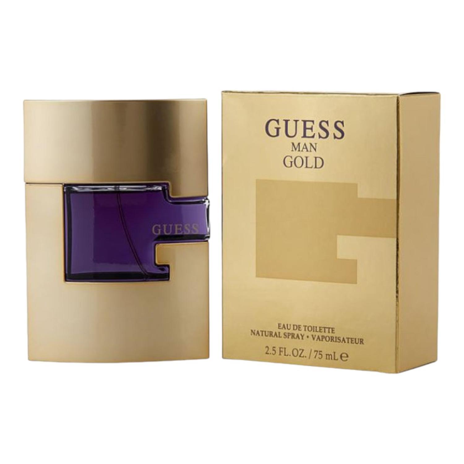 GUESS MAN GOLD EDT 75 ML — imagen 3