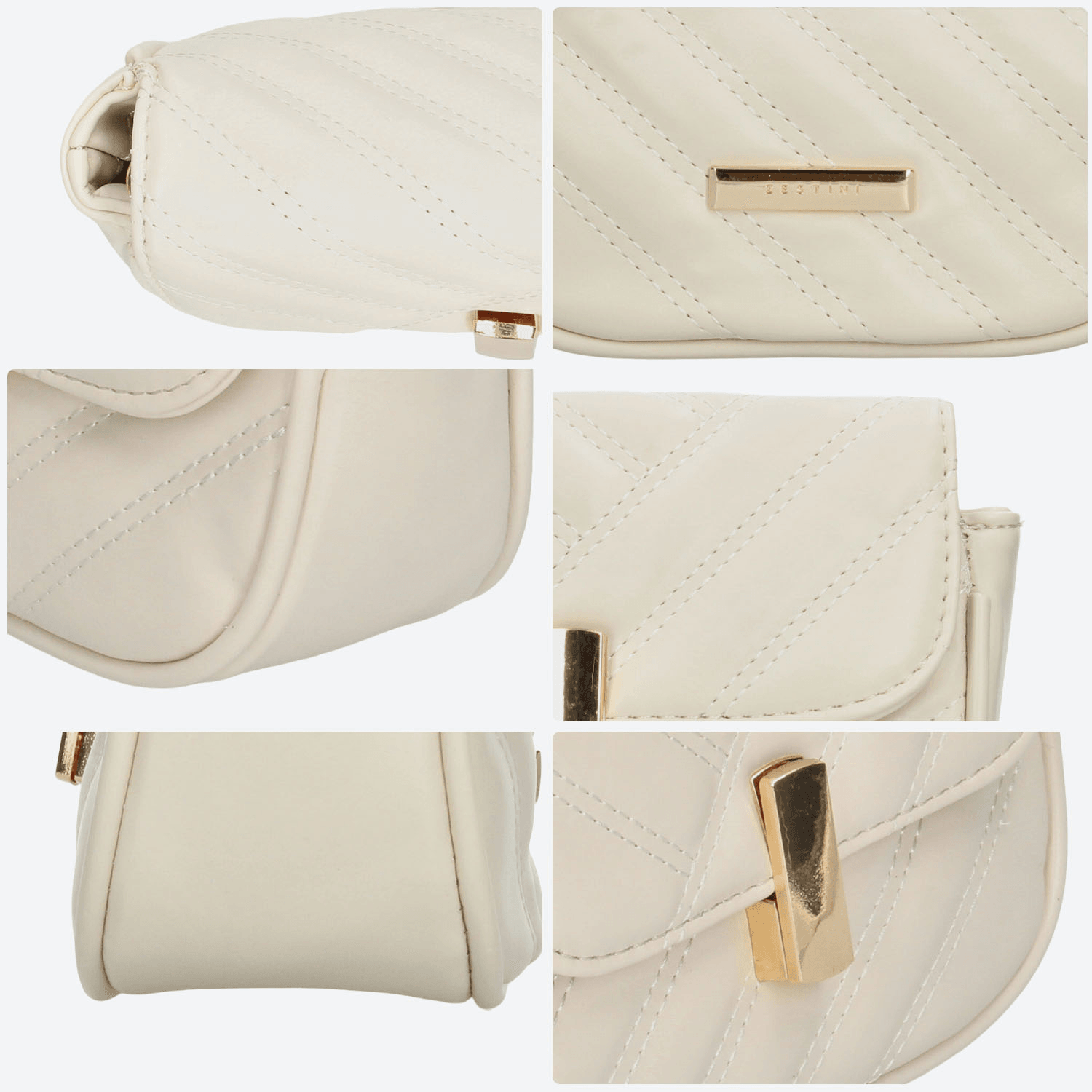Bolsa Felianna Dama Blanco Casual Para Mujer — imagen 5