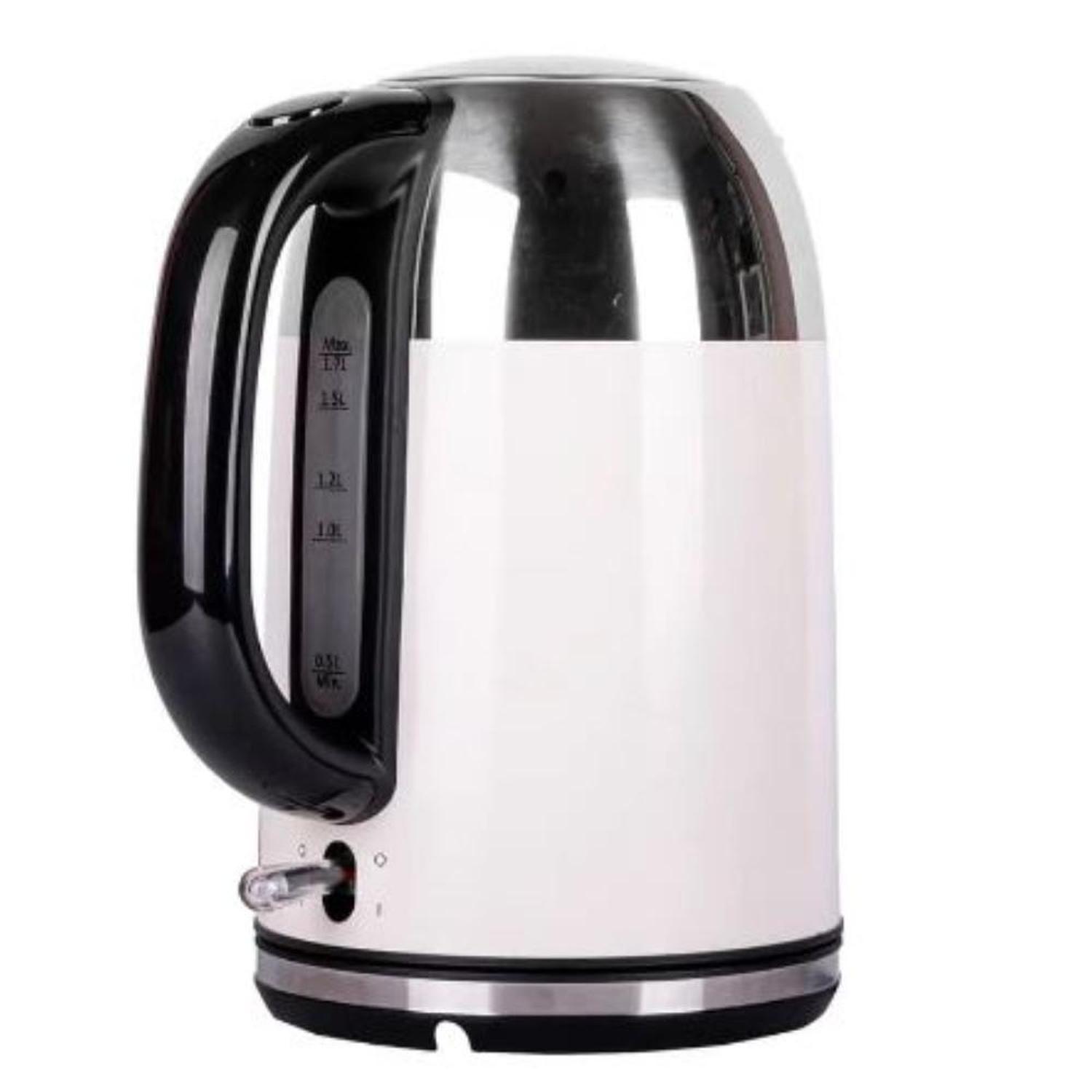 Hervidor Agua Tetera Daewoo DKS-1385 1.7 Litros Acero Inox — imagen 2