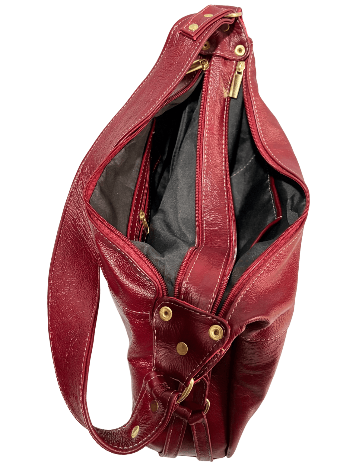 Bolsa De Piel Legitima Suave De Dama Original Multifuncional Jf75 — imagen 18