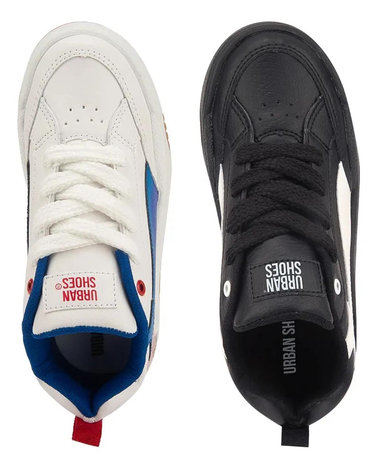 Tenis Urban Shoes Niño Urbano Casual Kit 2 Pares 1287056 — imagen 3