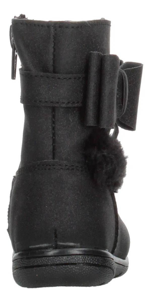 Bota Jakuna Niña Casual Moño Zipper Negro Infantil T12-15 — imagen 16