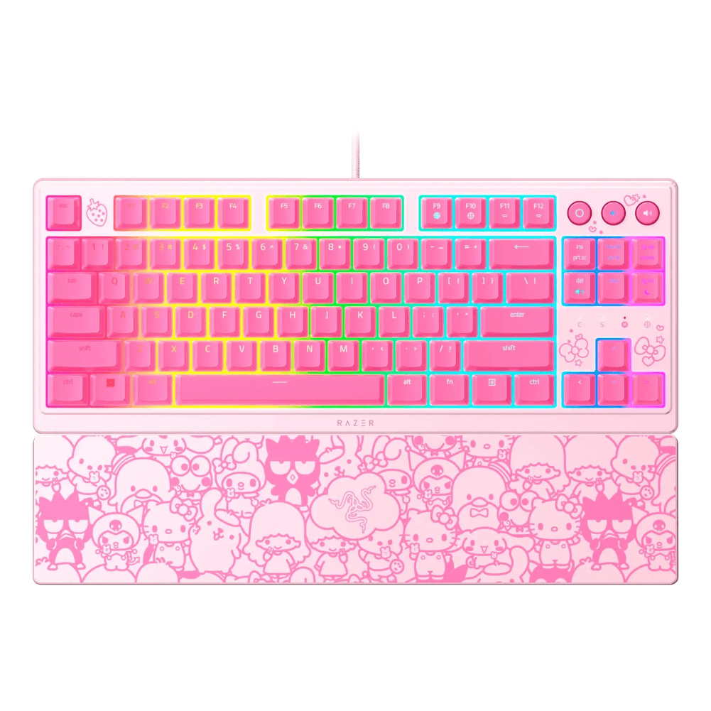 Teclado Gamer Alámbrico Razer Ornata V3 Tenkeyless (Ingles) - Hello Kitty and Friends — imagen 3