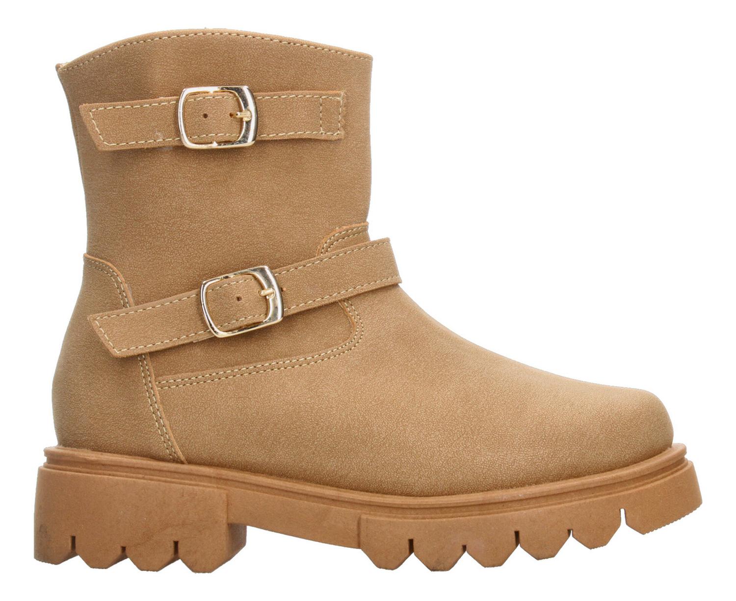 Bota Niña Jakuna Café Camello Casual Infantil T22-25 — imagen 2