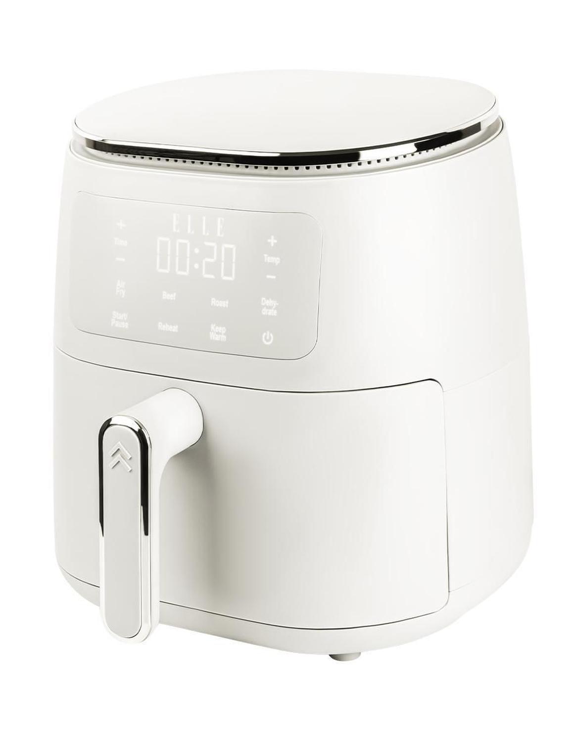 Freidora de Aire Digital Elle 5 L Blanca con Pantalla Táctil 1500 W — imagen 2