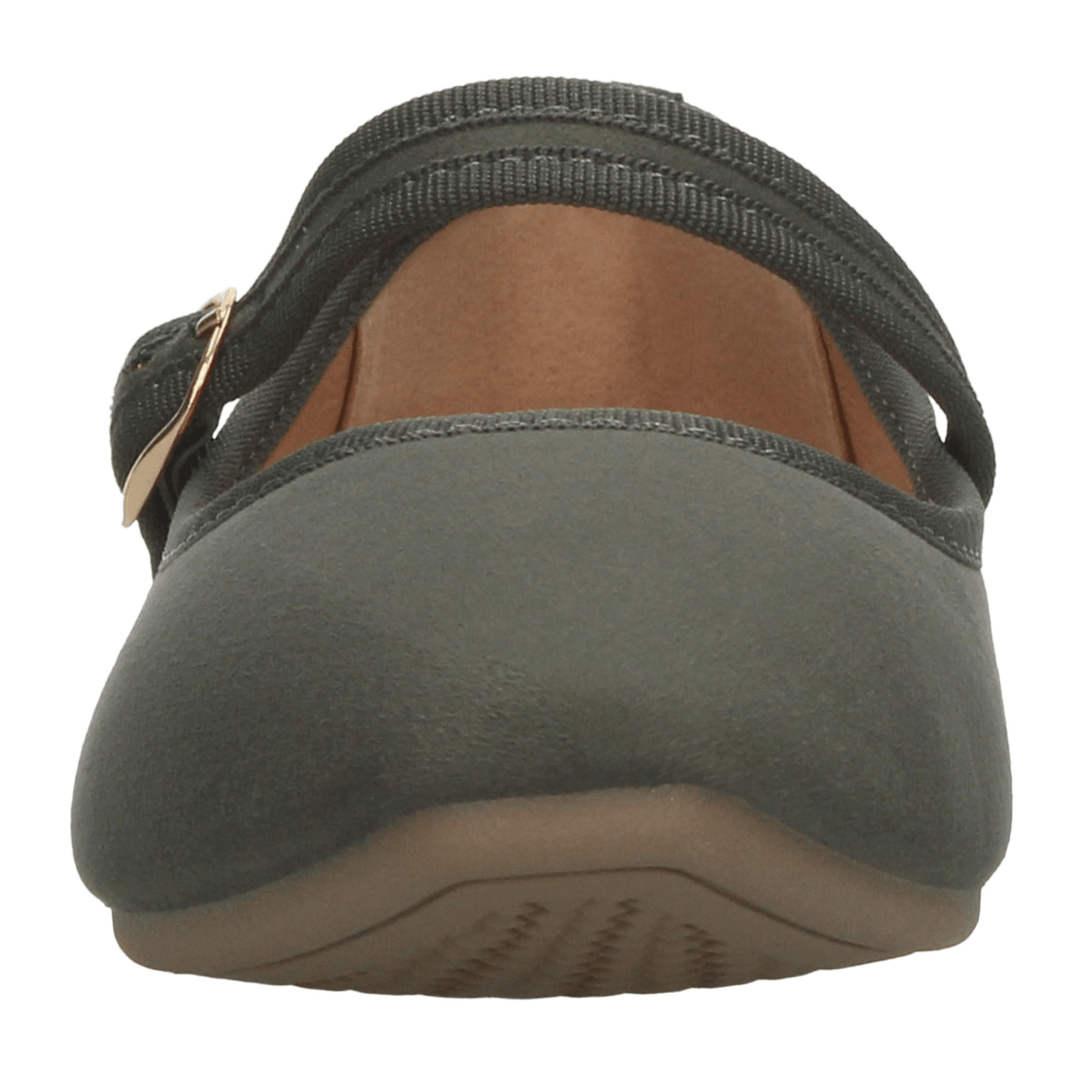 Flats Berlin Dama Casual Mary Jane Olivo Mujer — imagen 6