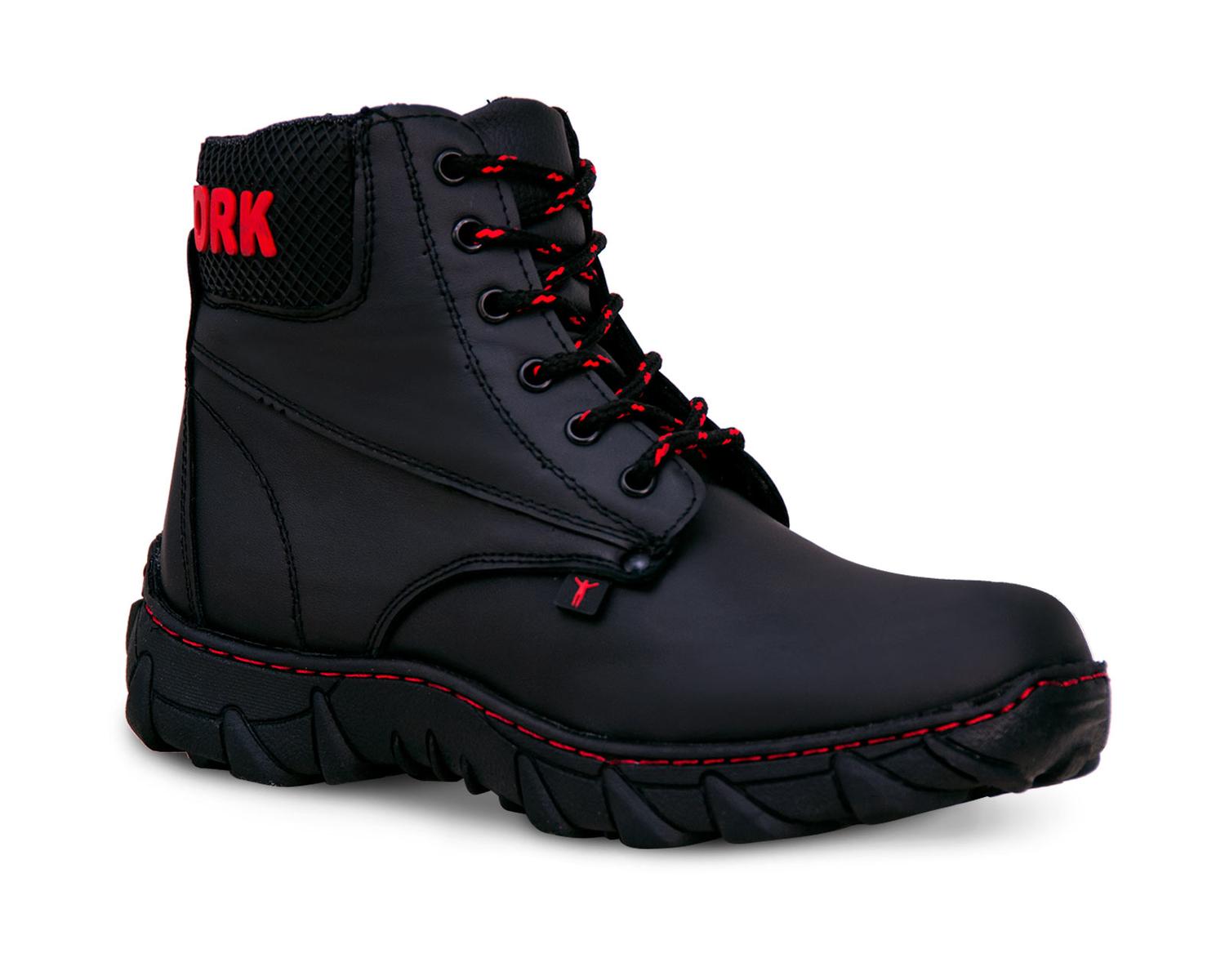 Botas industriales tacticas hombre Piel trabajo botin P03 — imagen 1