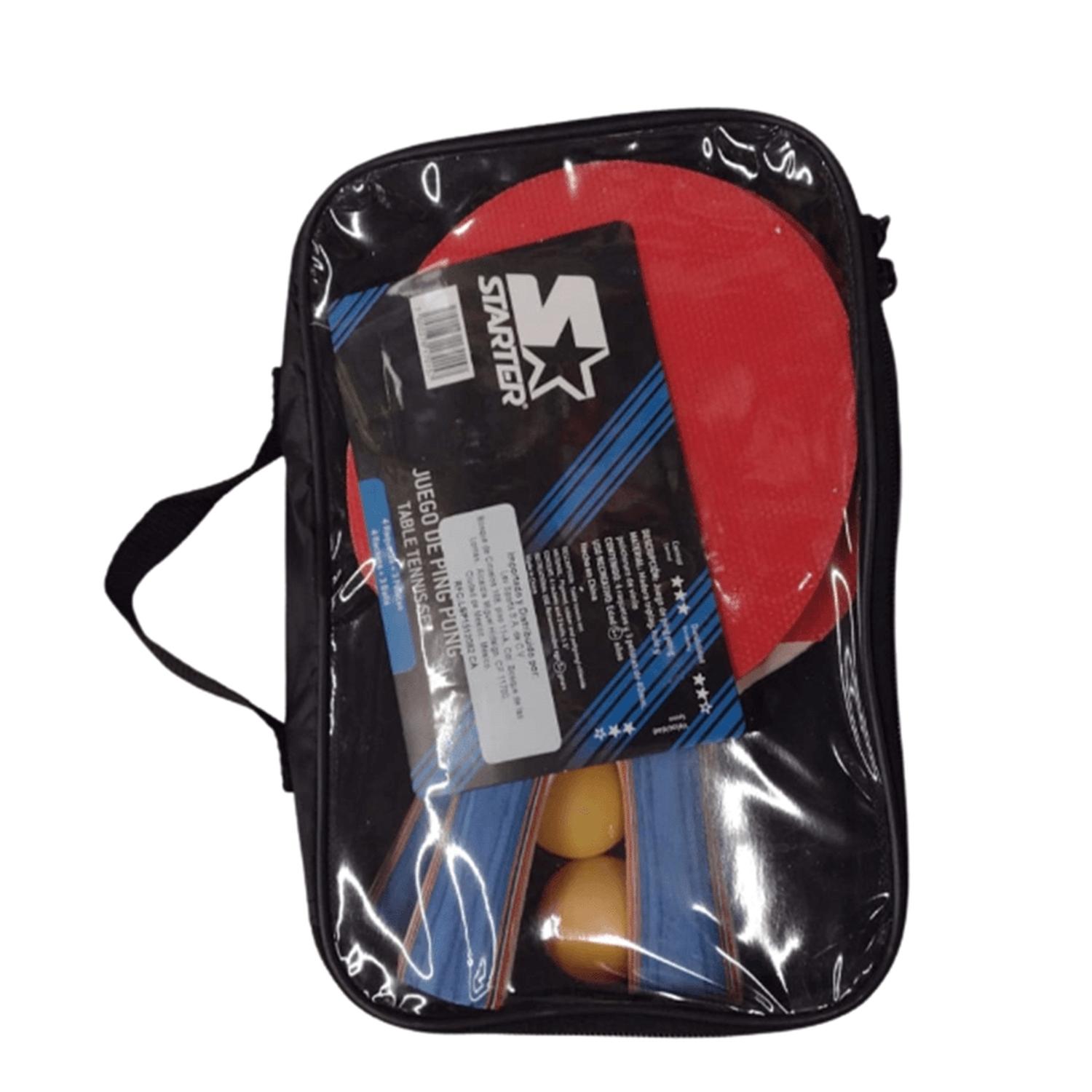 Juego de Ping Pong Starter 2 Raquetas y 3 Pelotas con Estuche — imagen 1