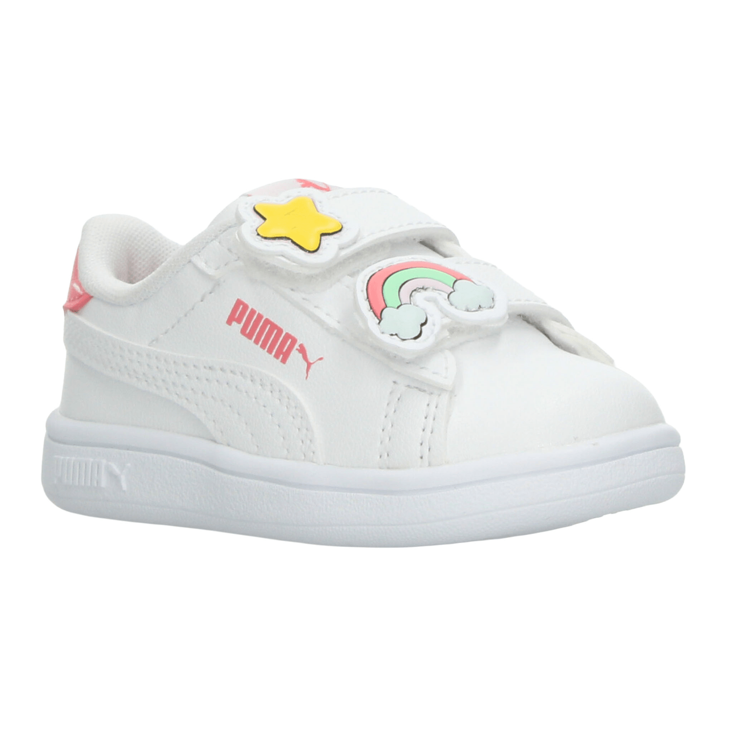Tenis Niña Puma Smash 3.0 Blanco Escolar Casual Infantil T11-16 — imagen 3