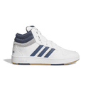 Tenis Adidas Hoops Mid Classic Hombre Casual Blanco Caballero