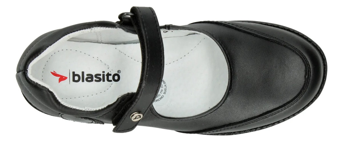 Zapato Blasito Niña Escolar Negro Infantil T18-22 — imagen 17
