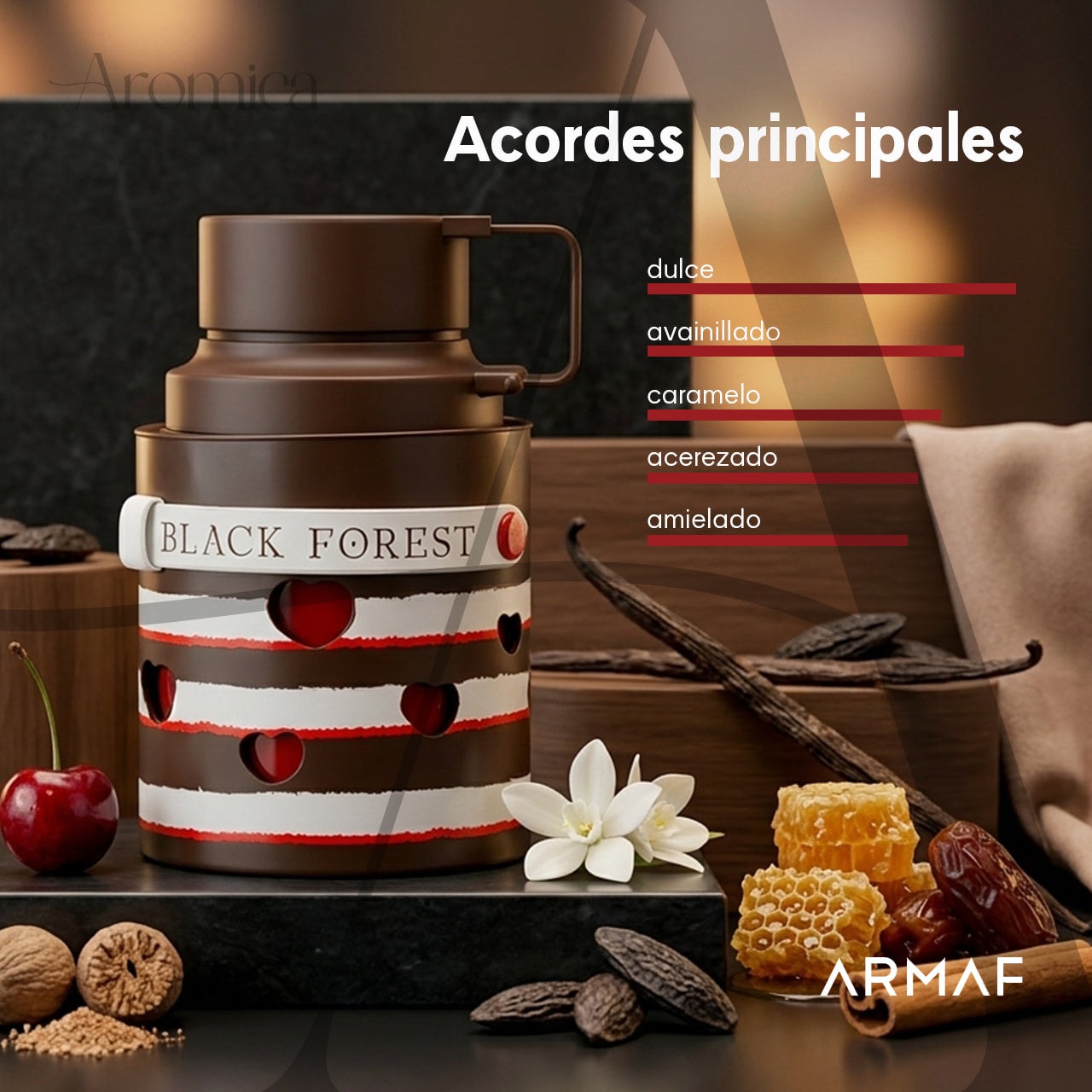 Perfume Árabe - Armaf Odyssey Black Forest Unisex EDP 100ml — imagen 4