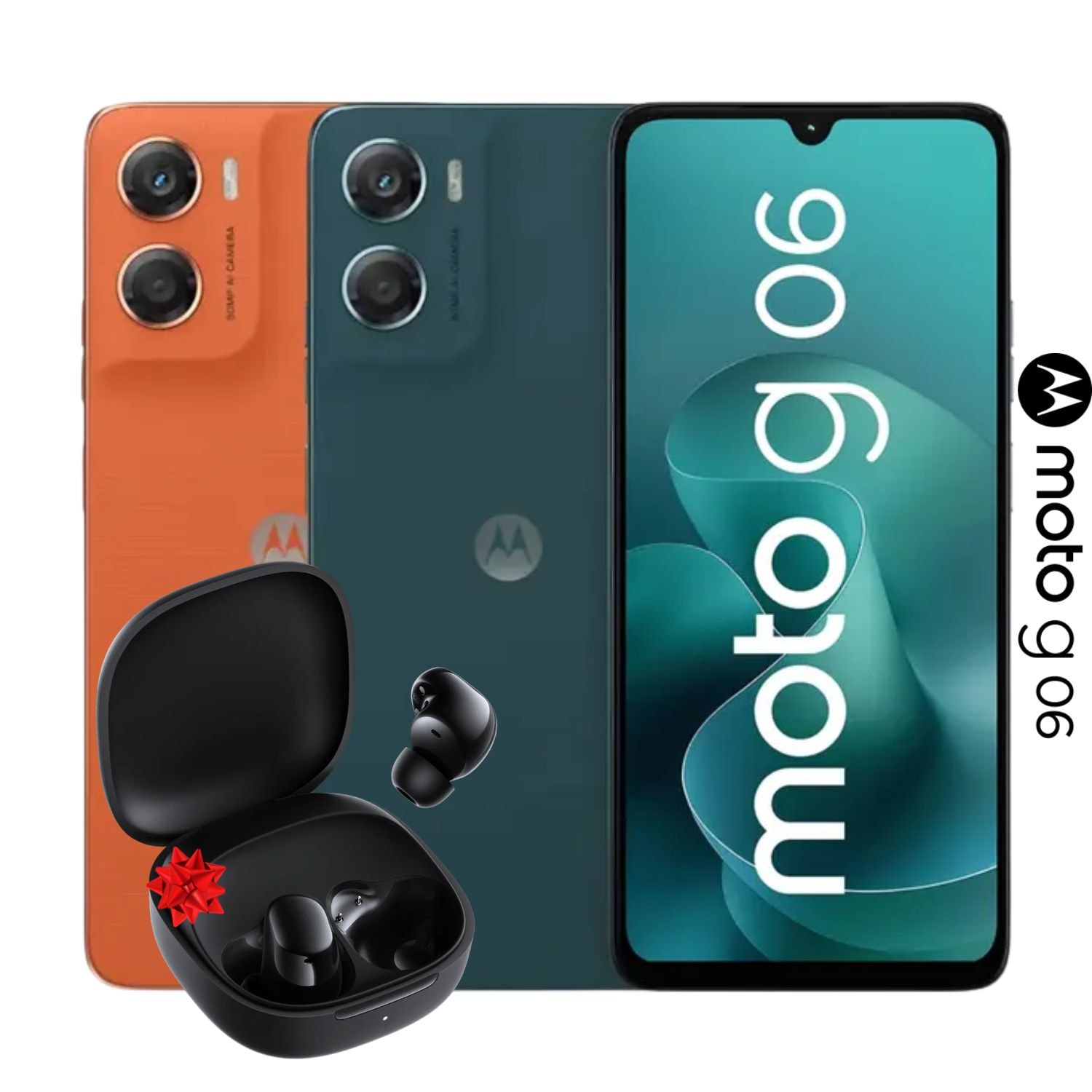 Celular Motorola G06 4RAM + 64 GB + Redmi Buds 6 Play — imagen 1