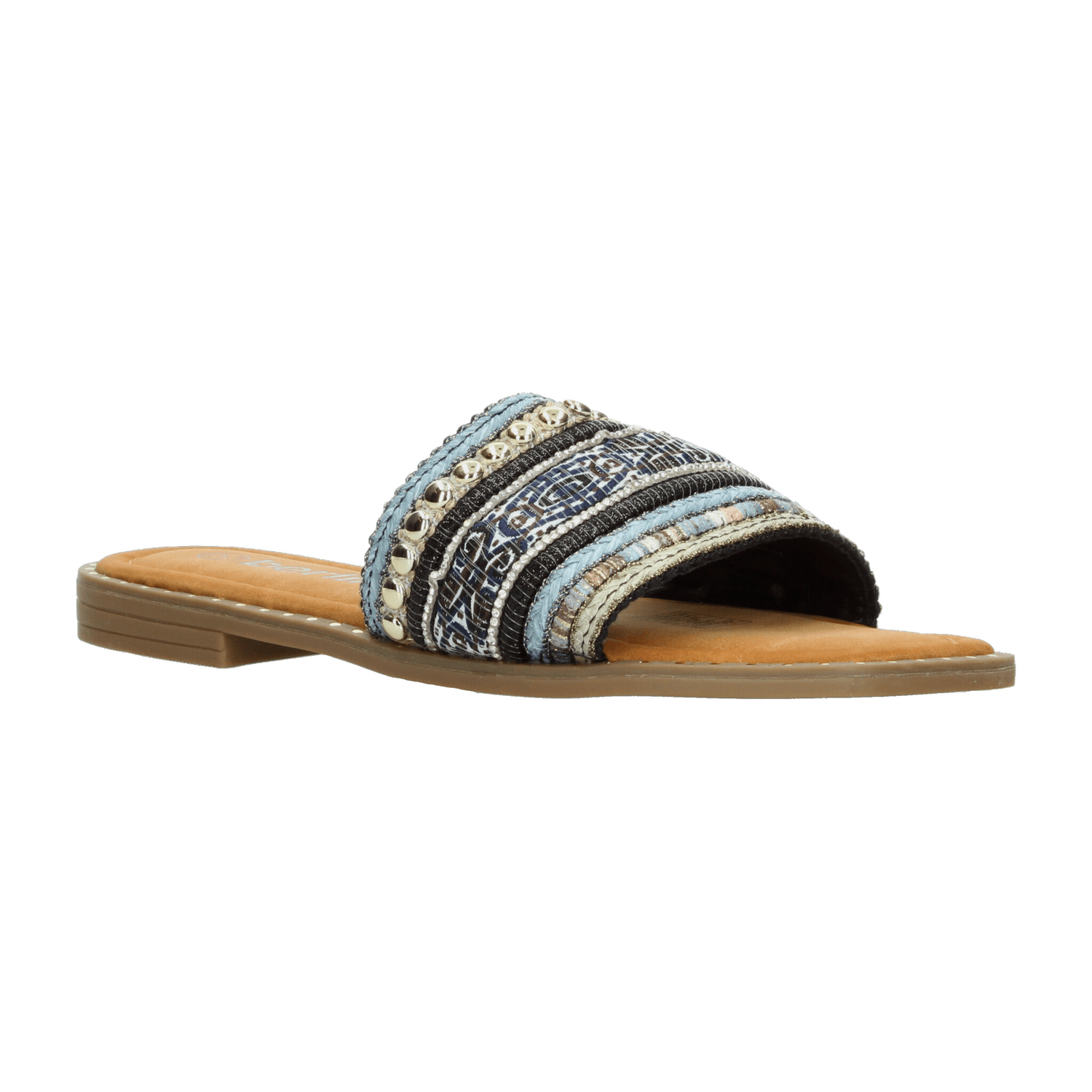 Sandalias Dama Berlin Azul Casual Mujer — imagen 3