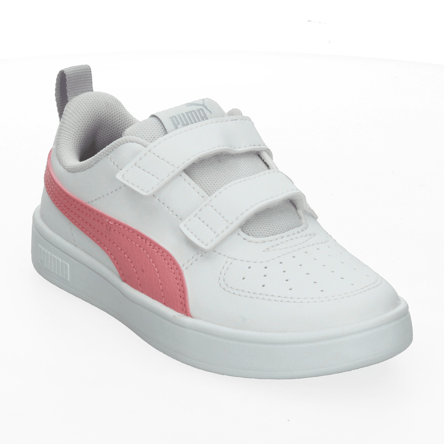 Tenis Puma Rickie V Niño Casual Blanco Infantil T16-22 — imagen 4