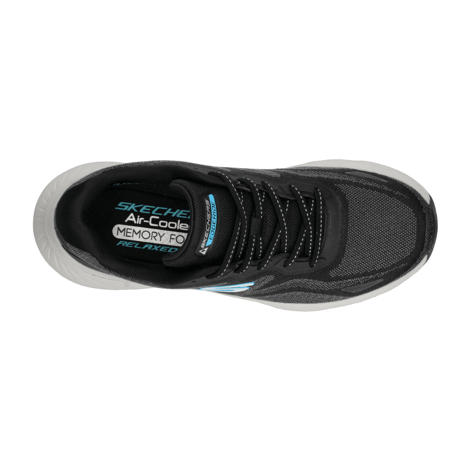Tenis Hombre Skechers Negro Deportivo Caballero — imagen 9