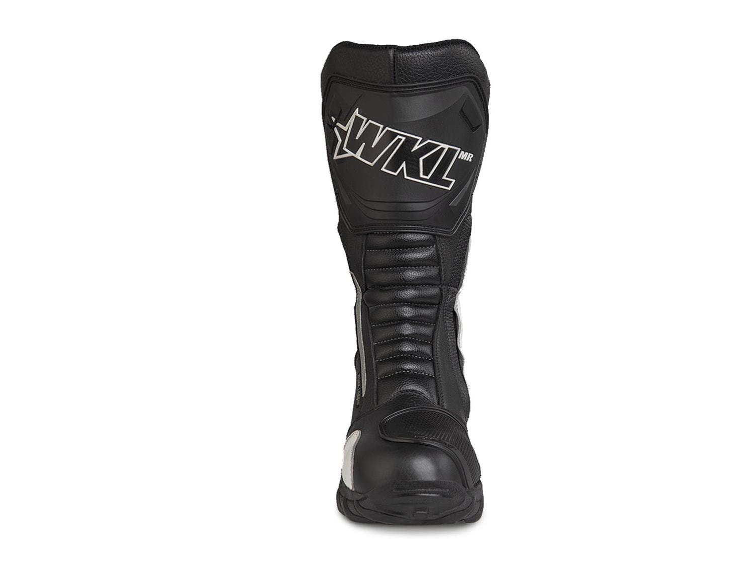 Botas Hombre Moto Biker Doble proposito Workland Shin Blanco — imagen 3