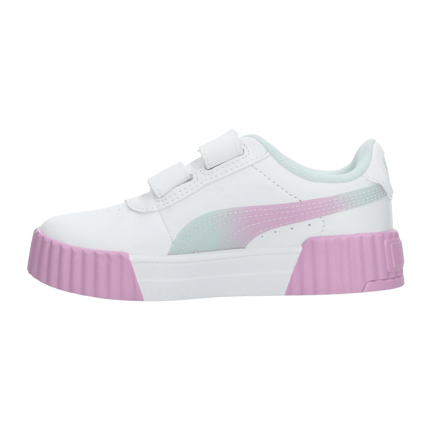 Tenis Puma Carina 3.0 Niña Blanco Casual Escolar Infantil T16-22 — imagen 6