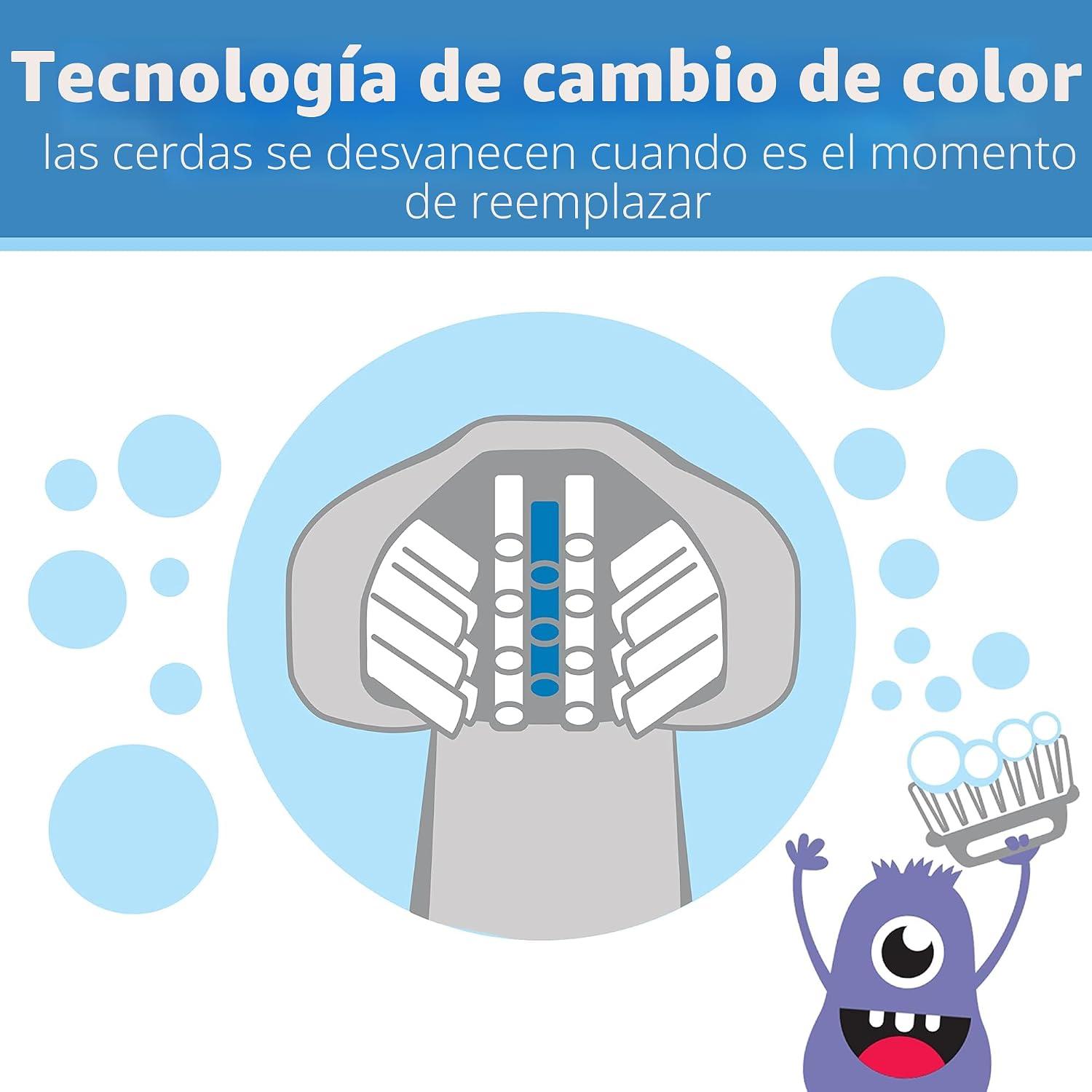 Cepillo de Dientes para Bebé Dr. Brown's ToothScrubber Monstruo Morado 1-4 Años — imagen 7