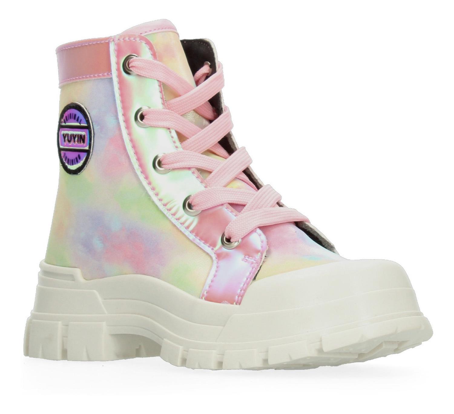 Bota Yuyin Niña Casual Multicolor Infantil T18-25 — imagen 2
