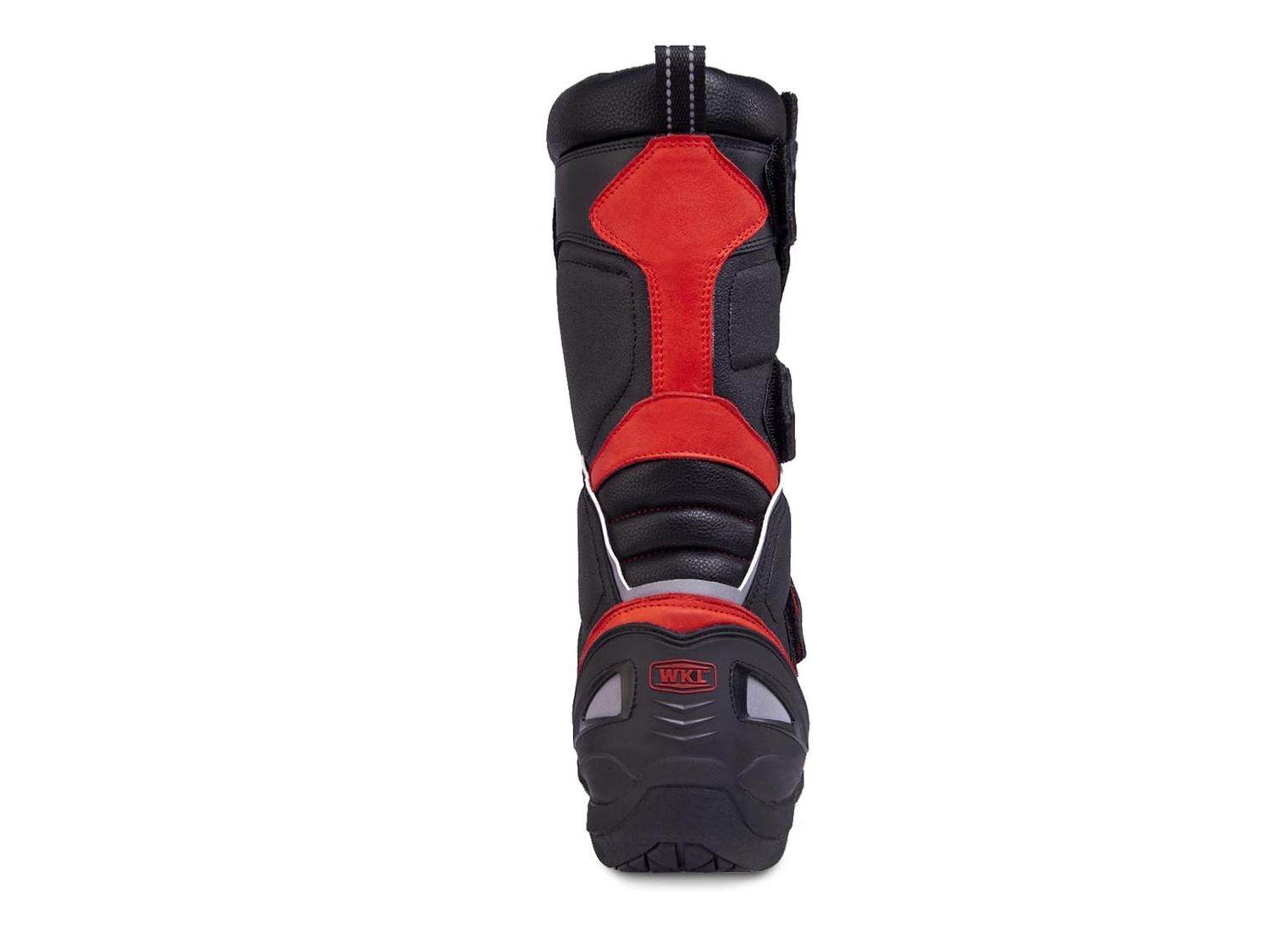 Botas Biker Hombre Doble proposito Moto Workland 009 Rojo — imagen 5