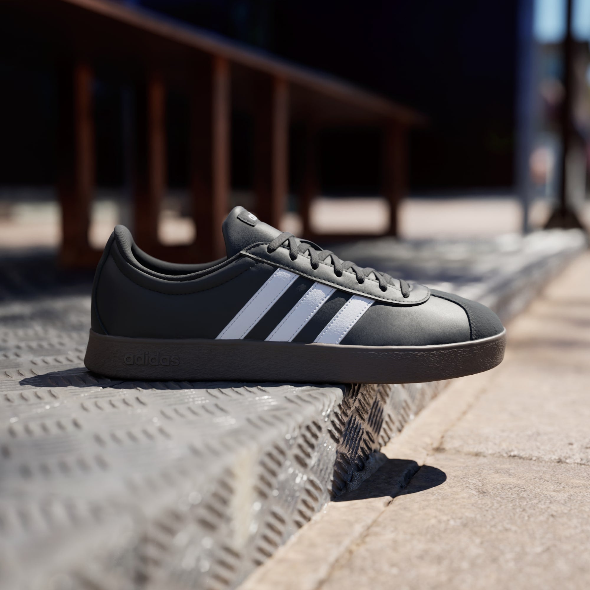 Tenis Adidas VL Court Base - Hombre — imagen 3