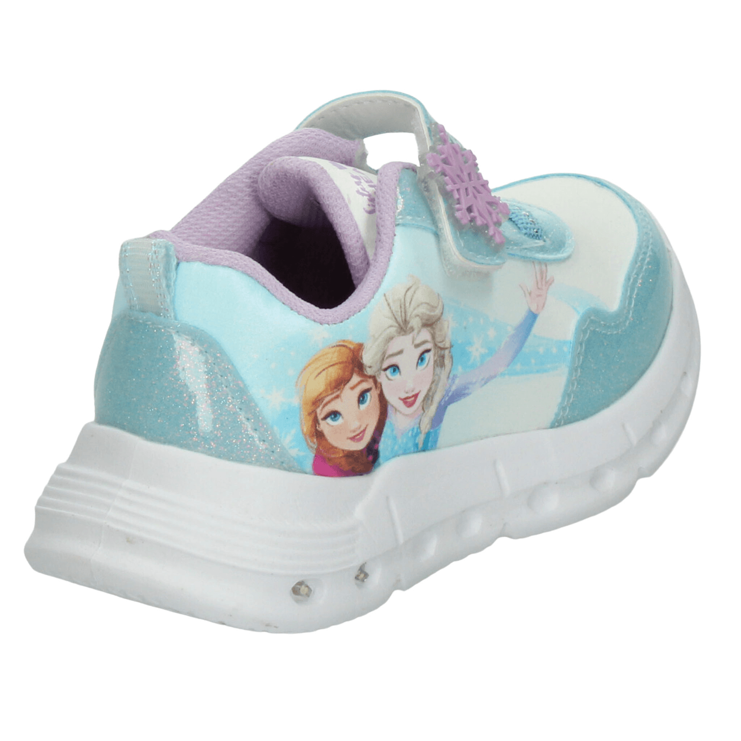Tenis Disney Frozen Niña Casual Led Blanco Infantil T15-18 — imagen 3