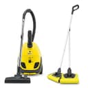 ASPIRADORA VC1 900W 1.5 LT + ESCOBA ELECTRICA KARCHER KB5