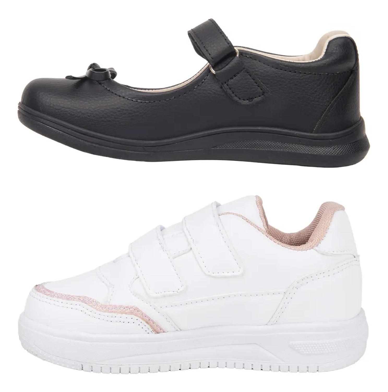 Zapato Escolar Mirage Niña Y Tenis Liso 1342191 — imagen 5