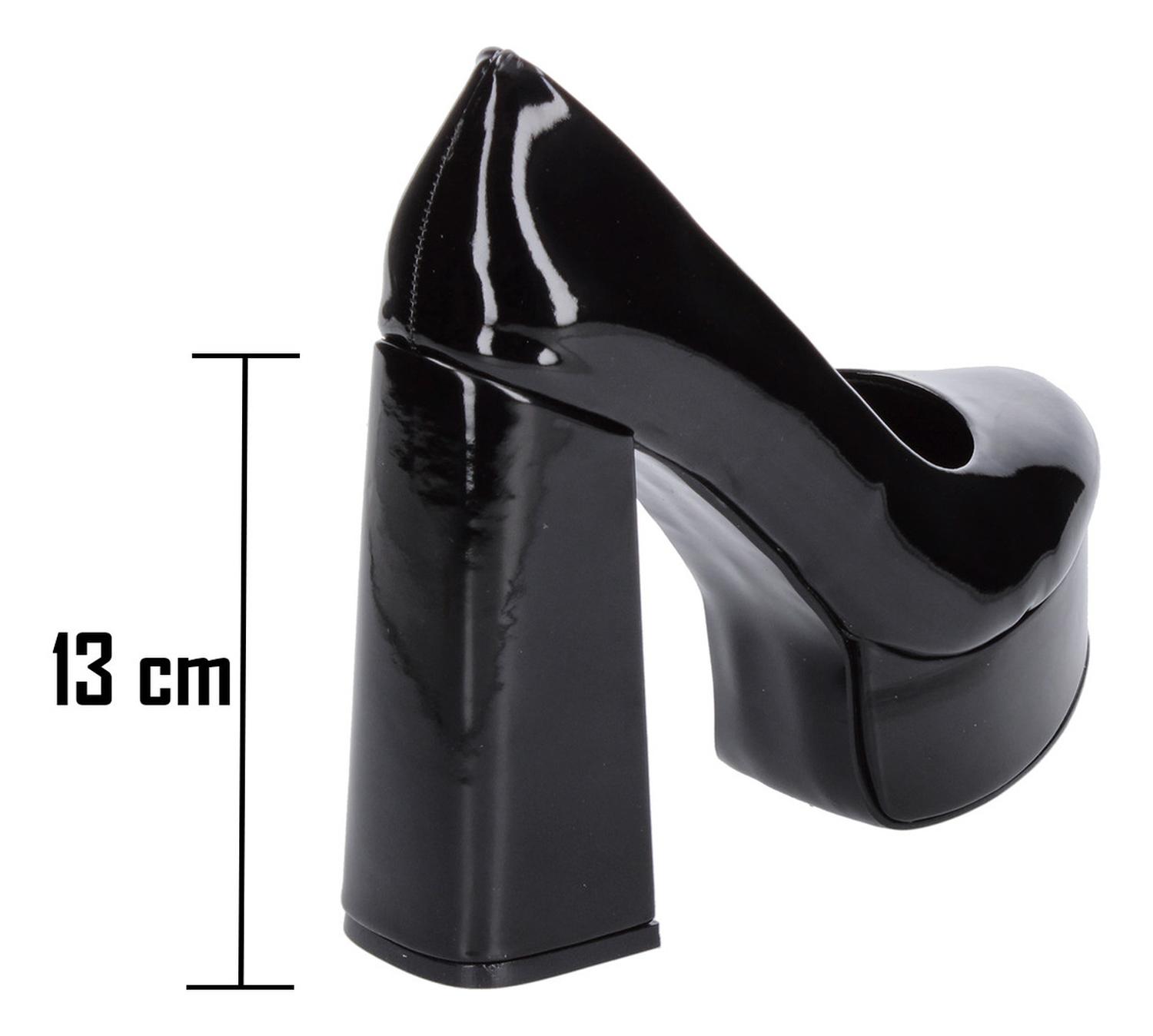 Zapatillas Perez Lete Dama Fiesta Negro Mujer — imagen 5