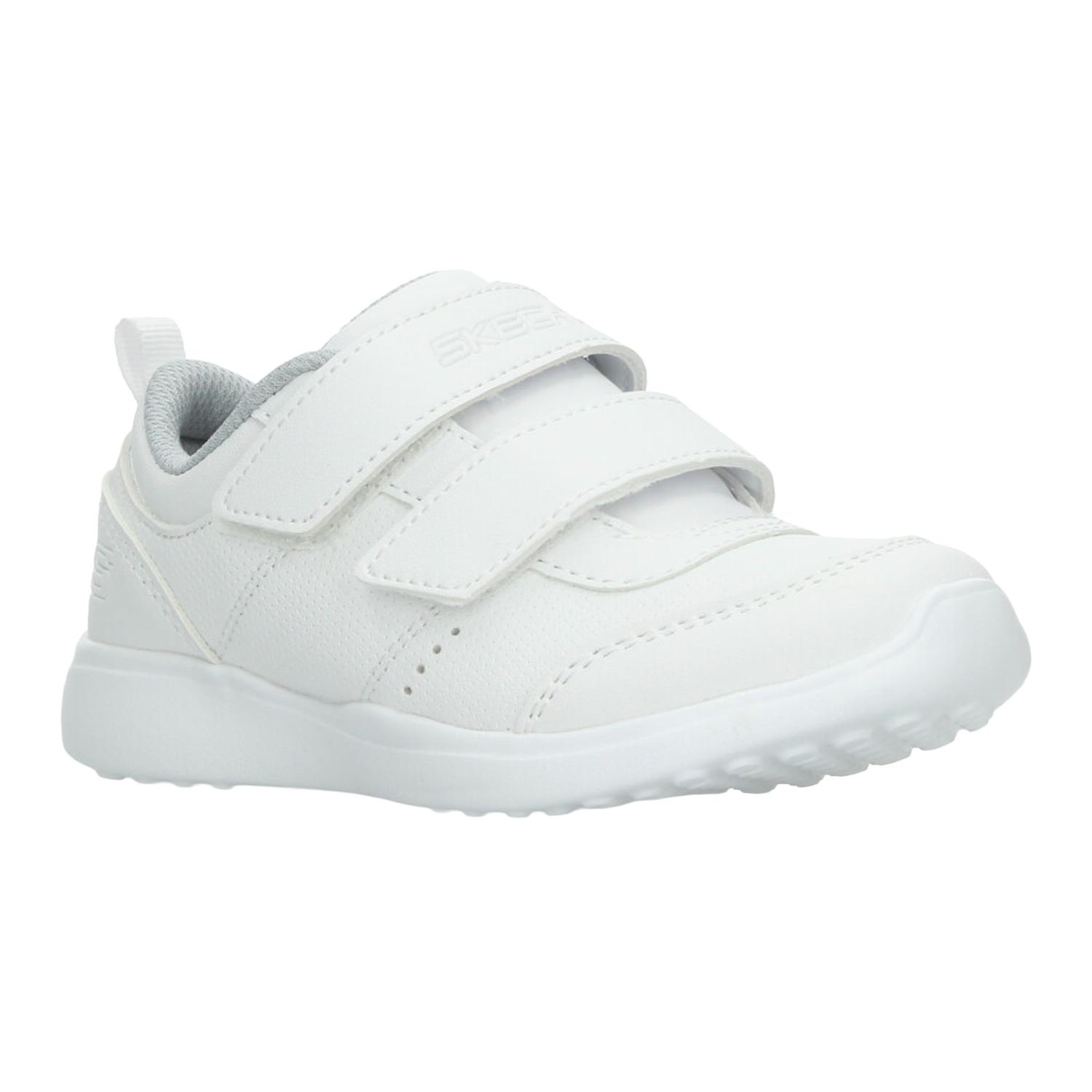 Tenis Skechers Niña Escolar Blanco Infantil T17-22 — imagen 2
