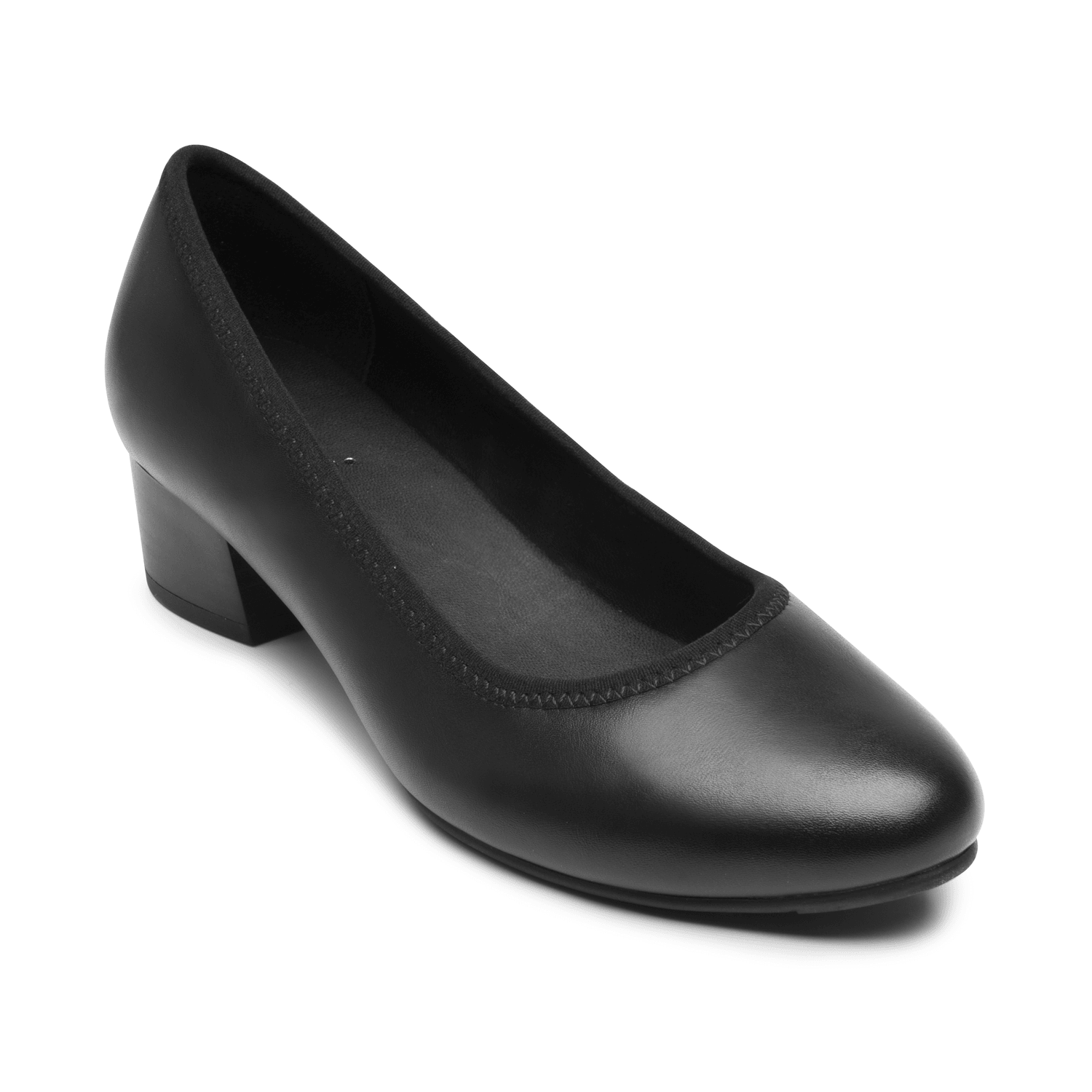Zapatillas Flexi Zarita Dama Negro Formal Tacón Mujer — imagen 3