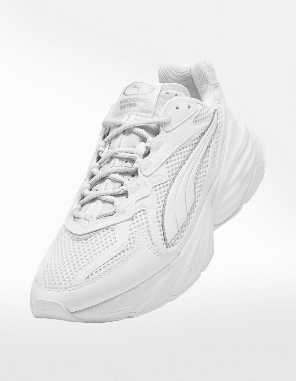 Tenis Puma Fade Nitro LS Blanco - Hombre — imagen 4