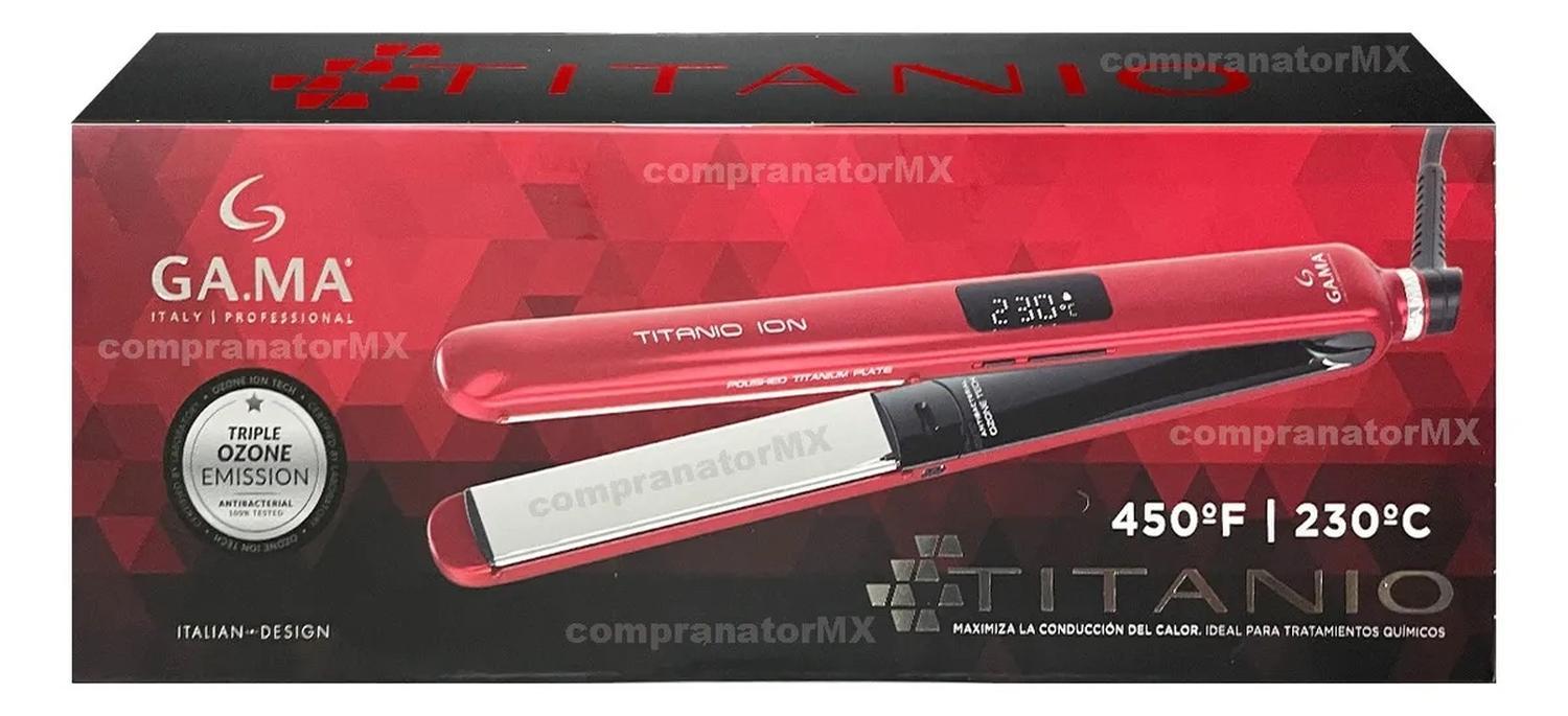 Combo Plancha Pelo CP14 Red + Cepillo Rotatorio Ion GAMA — imagen 5