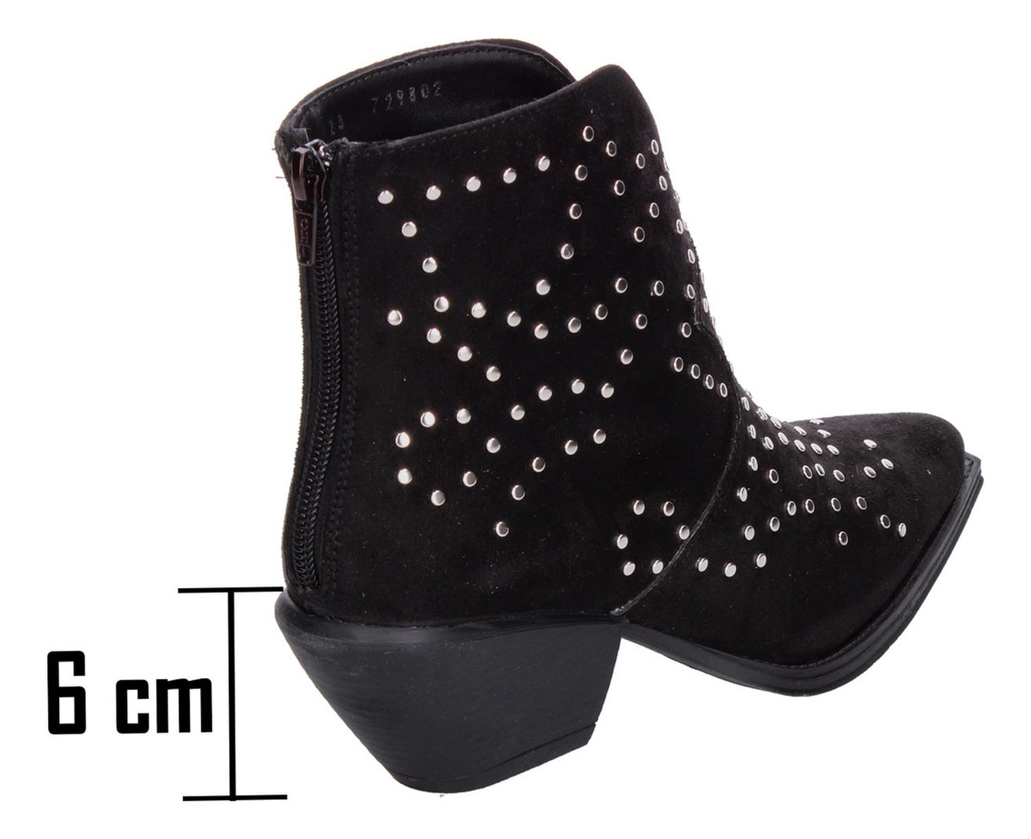 Botín Berlin Dama Negro Casual Para Mujer — imagen 5